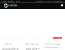Tablet Screenshot of basscell.com